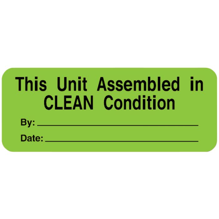 Equipment Service Label, 2-1/4