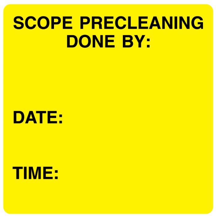 Scope Precleaning, 4