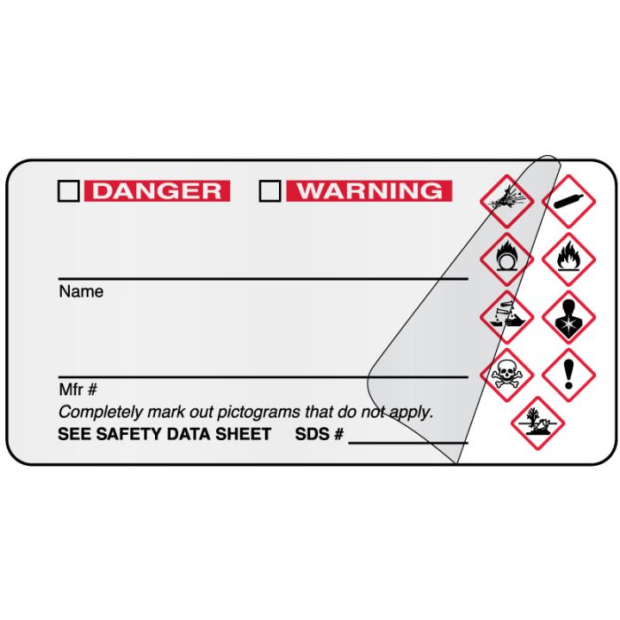 GHS Container Label, 3