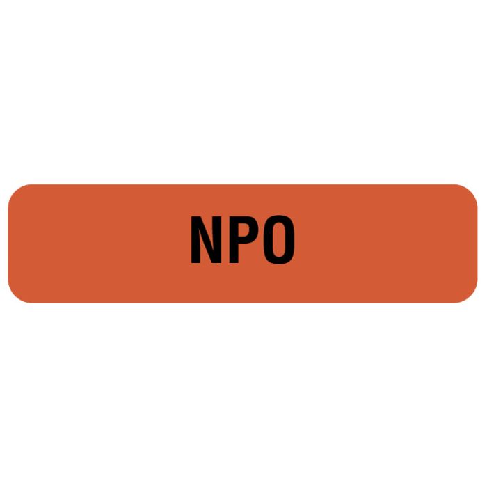 NPO, Nutrition Communication Labels, 1-1/4