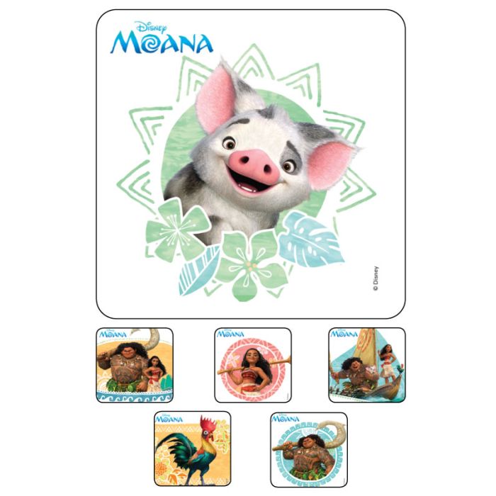MOANA,  Kids' Sticker, 2-1/2