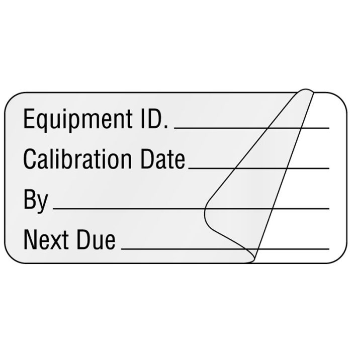 Calibration Label, 2