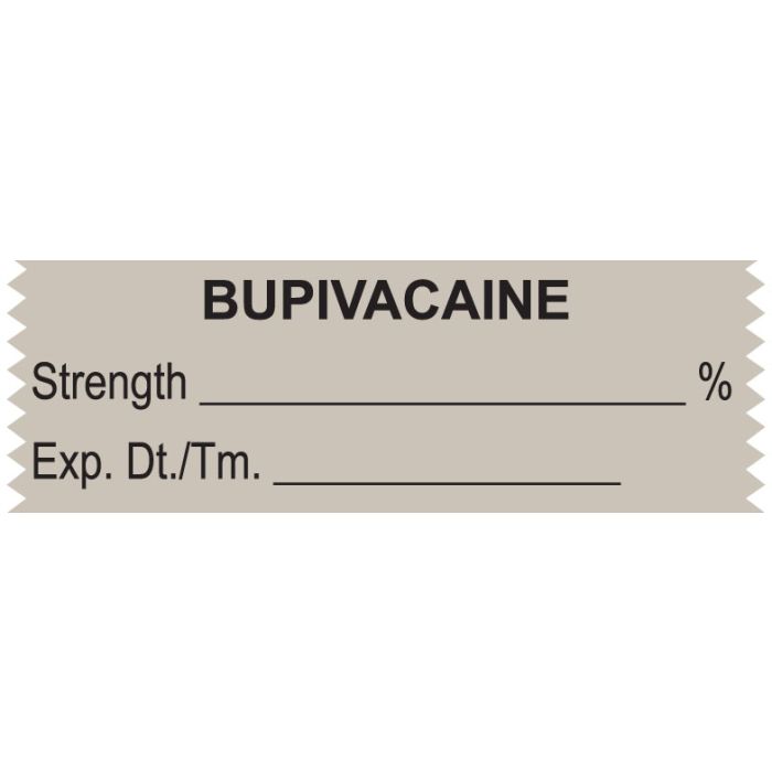 Anesthesia Tape, Bupivacaine %, 1-1/2