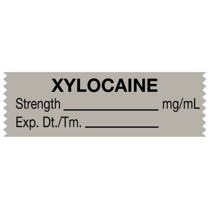 Anesthesia Tape, Xylocaine mg/mL, 1-1/2