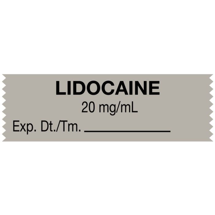 Anesthesia Tape, Lidocaine 20 mg/mL, 1-1/2