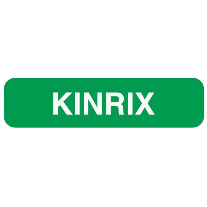 Vaccine Label, KINRIX, 1-1/4