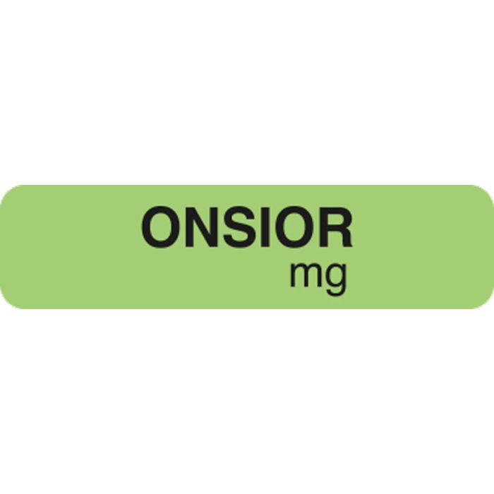 ONSIOR Drug Syringe Label